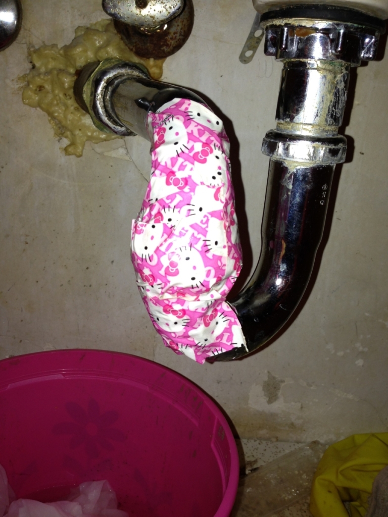 Bathroom Sink Trap Leaking, Don’t do this Minneapolis MN